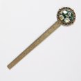 thumbnail image 2 of Daisy Lace Bookmark in Antique Bronze - Book Markers for Book Lovers, 2 of 5