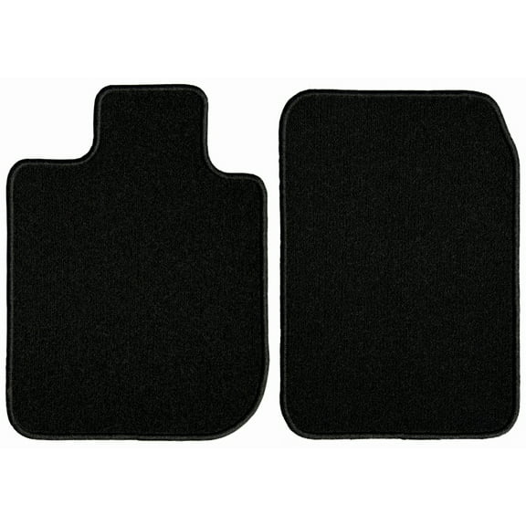 GGBAILEY Ram Pickup 1500 (4 Door Quad Cab) Black Classic Carpet Car Mats / Floor Mats, Custom Fit for 2011, 2012, 2013, 2014, 2015, 2016, 2017, 2018 - Driver & Passenger Mats