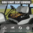 thumbnail image 3 of Whosucclay Bee Sunflower Black Golf Cart Seat Cover, Wear-Resistant Blanket Cover Anti-Slip Anti-Wear Golf Cart Seat Cover Towel for 2 Person Golf Cart Seat, 3 of 7