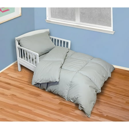 UPC: 0813608023780 | St. James Home 4 Piece Cotton Toddler Comforter Set Grey