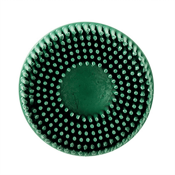 3M Automotive 7524 2" Scotch-Brite Roloc Bristle Discs 50 Grit Coarse Green
