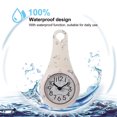 thumbnail image 2 of Waterproof Wall Clock Bathroom Mute Wall Clock Suction Cup Hanging Clock, 2 of 7