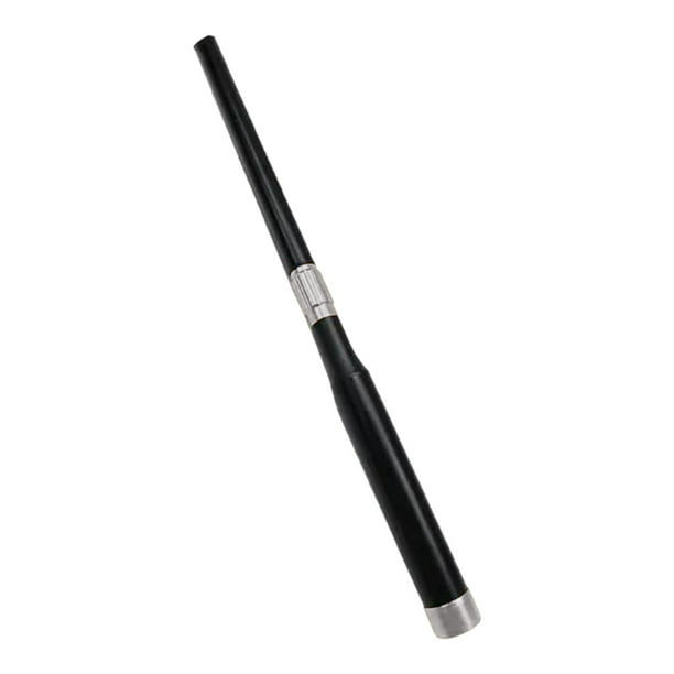 Extensión telescópica ligera para taco de billar/snooker, fabricada en aleación de aluminio. Plata