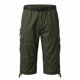 thumbnail image 1 of Mens Cargo Shorts Multi Botón de Bolsillo Y Cremallera Deportes Al Aire Libre, Mens Shorts Cargo Casual Pantalones de Verano, 1 of 2