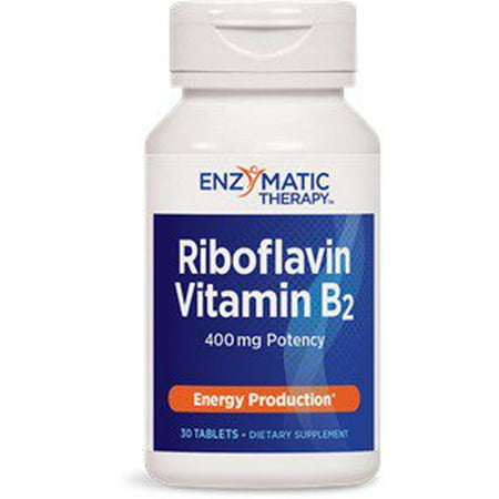 UPC 763948168439 product image for Riboflavin Enzymatic Therapy Inc. 30 Tabs | upcitemdb.com
