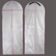 thumbnail image 1 of OULII Lot de 1 Sac de Couverture pour Robe de Mariée en Tissu Non Tissé Réduisant les Plis pour Usage en Voyage, 1 of 8