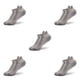 thumbnail image 3 of Guardurnaity 1 par de calcetines tobilleros de algodón para deportes de interior y exterior, correr, Fitness, mujeres, hombres, calzado para el Gris claro METRO 5Conjunto, 3 of 6