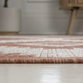 thumbnail image 3 of JONATHAN Y TUSCAN SUN 2 x 8 Runner Rug, Lior Geometric Moroccan Diamond - Salmon/Cream, TSN202B-28, 3 of 8