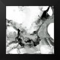 thumbnail image 2 of Goldberger, Jennifer 15x15 Black Modern Framed Museum Art Print Titled - Ebony Plume II, 2 of 5