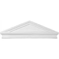 thumbnail image 1 of Ekena Millwork PED43X14X02PC 43.87 In. W X 14.12 In. H X 2.37 In. P Architectural accent Combination Peaked Cap Pediment, 1 of 6