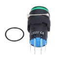 thumbnail image 4 of Indicateurs de Boutons, 25pcs Bouton Poussoir Momentané Bouton Poussoir Momentané Bouton Interrupteur Auto-Verrouillage Bouton Poussoir Durée de Vie Prolongée, 4 of 8