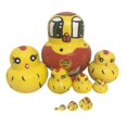 thumbnail image 3 of Chicks Printed Russian Matryoshka Nesting Dolls 10 Piezas CUTICAT Muñecas rusas de madera, 3 of 8