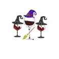 thumbnail image 2 of Camiseta Para Mujer Ropa De VeranoWitchy Red Wine Glass Graphic Tee for Women - Casual Crew Neck Short Sleeve T-Shirt, Stretchy & Comfortable Summer TopFather's Day, Mother's Day, New Year, Spring F, 2 of 7