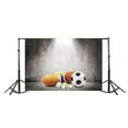 thumbnail image 3 of ABPHOTO Polyester 7x5ft Sports Backdrop Football Basketball Baseball American Soccer Backdrops for Photography Shabby Grunge Concerte Floor Photo Background Boys Students Game Portraits Studio Props, 3 of 4