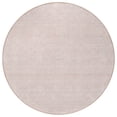 thumbnail image 4 of 8' Pink And Gray Round Geometric Washable Indoor Outdoor Area Rug, 4 of 5