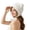 White, variant on Women’s Bear Ear Knit Beanie Hat, Fuzzy Plush Winter Tie‑Ear Flap Hat, Soft Stretch Warm Hat for Cold Weather Daily Wear