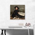 thumbnail image 2 of ARTCANVAS Buffoon With Books 1640 Canvas Art Print by Diego Velazquez - Size: 18" x 18" (1.50" Deep), 2 of 9