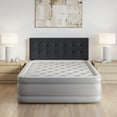 thumbnail image 6 of Boyd Sleep Linen Instant Adjustable Headboard, Charcoal, 6 of 8
