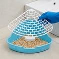 thumbnail image 4 of Pet Litter Tray Bunny Potty Potty Training Toilet Seat Small Animal Toilet Large Mesh Design Rabbit Litter Box Pet Training, 4 of 6