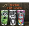 thumbnail image 6 of 3D Inflated Sally Nightmare Before Christmas Tumbler Cup with Straws and Lid, Nightmare Before Christmas Gift for Women Friend Wife, Stainless Steel Vacuum Insulated, Epoxy Coated, 20 Oz, 6 of 6