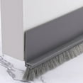 thumbnail image 1 of Self Door Bottom Sealing Strip Household Door Seam Sound Insulation Strip Bathroom Strip Cockroach Sticker Door Insulation Strip 1 Meter Folding Door Step, 1 of 3