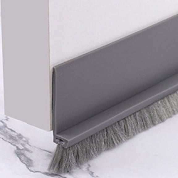 Door Bottom Sealing Strip - Sound Insulation, Anti-Cockroach, 1 Meter - for Household Door Seam
