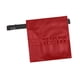 thumbnail image 5 of Bolsa para Tijeras de Peluquería, Bolsa para Cintura, Suministros de Peluquero, Soporte para Tijeras de Salón de Cuero PU Multifuncional para Peluquer Rojo, 5 of 7
