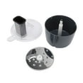 thumbnail image 1 of Pièces de Tranchage et de Râpage pour Robot Culinaire, Ensemble de Contenants pour Robot Culinaire Ajustement Parfait en Acier Inoxydable pour la Cuisine, 1 of 8