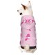thumbnail image 1 of Fotbe Pink Scarf Snowman Sudadera con Estampado para Perros Pequeños – Suéter con Capucha para Mascotas, Tela Suave de Forro Polar con Bolsillo-Large, 1 of 7