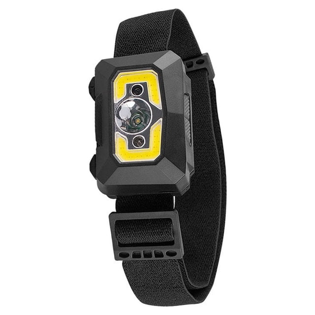Soidarity Linterna para exteriores, suministros para senderismo, linterna multifuncional ABS, equipo de pesca, iluminación para acampar, linterna frontal Estufas de camping Negro Soidarity OD029551-02B