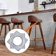 thumbnail image 5 of 4 Square Rotating Platform 360 Des Turntable Swivel Plate With Steel Ball Ings Purpose For Tv Desk Table, 5 of 5