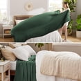 thumbnail image 4 of Manta Bedsure, 100% algodón, tamaño queen, color verde oscuro, 4 of 6