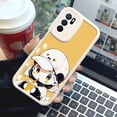 thumbnail image 3 of Destaca y protege tu iPhone con una funda para teléfono plateada mate con estampado de dibujos animados originales, 3 of 4