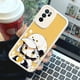 thumbnail image 3 of Destaca y protege tu iPhone con una funda para teléfono plateada mate con estampado de dibujos animados originales, 3 of 4