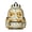 Sunflower and Butterfly, variant on Sunflower and Plank White Pattern Backpack for School, Cute School Bag with Adjustable Shoulder Straps and Padded Back, 13.4"x11"x4.7"