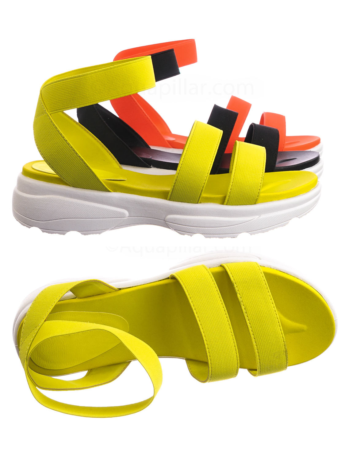 bamboo brand platform sandals