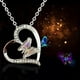 thumbnail image 1 of Collares con colgante de diamantes Fiudx Liquidación de ofertas flash para mujer de moda, 1 of 7