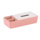 thumbnail image 5 of Caja de pañuelos en miniatura para casa de muñecas, decoración moderna de metal rectangular para baño, sala de estar, modelo de soporte de pañuelos Rosa, 5 of 8