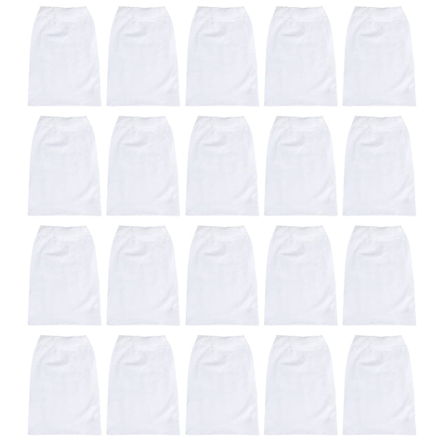 Calcetines Filtro Piscina Skimmer Limpiador Reutilizable para Cesta (20pcs)