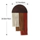 thumbnail image 3 of Tapiz de Macramé para Colgar En La Pared: Decoración de Pared de Tela Tejida a Mano con Borlas, Acento Moderno y Elegante para La Sala de Estar, El Dormitorio o La Habitación Infantil de Un Apartamen, 3 of 6