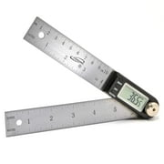 Digital Protractor with 7" and 4" Stainless Steel Blade (35-407)