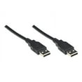 thumbnail image 3 of Manhattan Hi-Speed USB A Device Cable - USB-A Male to USB-A Male - 480 Mbps -6 ft. - Black -Lifetime Warranty, 3 of 5