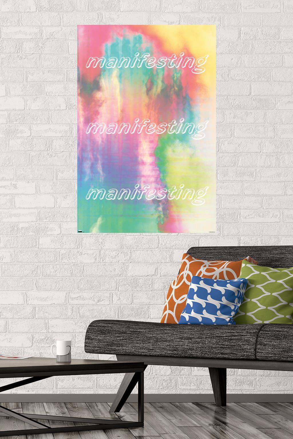 Manifesting Rainbow Wall Poster, 22.375" x 34"