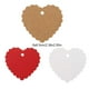 thumbnail image 3 of Qarigey Etiquetas de corazón Etiquetas de regalo Tarjetas de embalaje Nota de boda Etiqueta colgante Ropa Zapatos Bolsas Envoltura Accesorios Ropa, zapatos y accesorios Miscelánea Rojo, 3 of 6