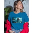 thumbnail image 2 of Dangerous Seas T-Shirt Women -Anthony Chirstou Designs, Female 3X-Large, 2 of 4