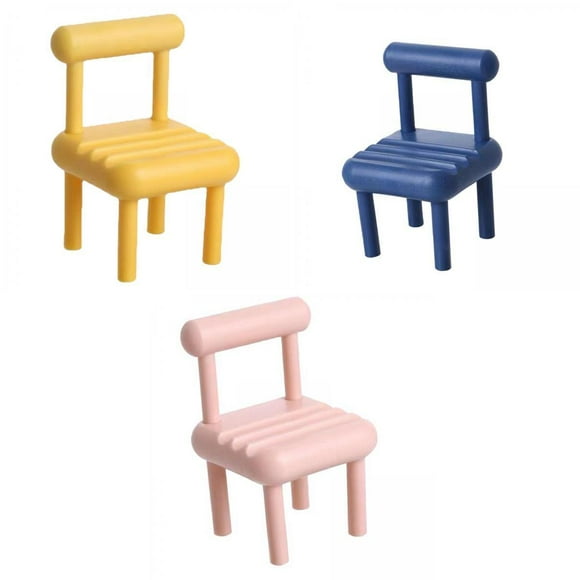 Soporte para teléfono móvil,Silla creativa Soporte para teléfono inteligente Lovely,Soporte para teléfono de escritorio Soporte Cradle mini,Smartphone Support Cradle Dock Decoración del
