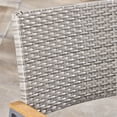 thumbnail image 4 of Retro Patio Chair for Outdoor Dining | Relaxing with Family Outside | Rattan and Aluminum Combination | Overcomes Uncomfortable Seating Angles, 4 of 6