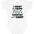 thumbnail image 3 of Inktastic I Want To Grow up To Be a Scientist Like My Daddy Boys or Girls Baby Bodysuit, 3 of 5