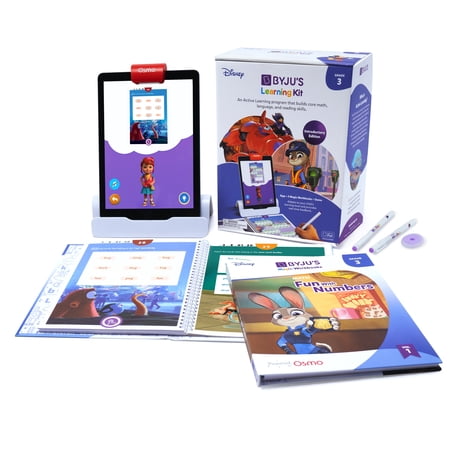 BYJUS Learning Kit: Disney  Grade 3  Introductory Edition  3rd Grade Workbooks  Math Workbooks  Reading Workbooks  Learn Multiplication  Division  Geometry  Algebra  Fractions  Vocabulary  STEM Toys