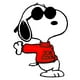 thumbnail image 1 of Kunmingshisd Etiqueta Engomada del Coche Snoopy Woodstock Peanuts Comics Calcomanía Linda para tabletas, portátiles, monopatín, 2 Piezas, 1 of 5